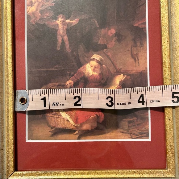 The Holy Family Rembrandt Van Rijn Dutch 1606-1669 Oil on Canvas 1645 gold frame - Picture 8 of 12